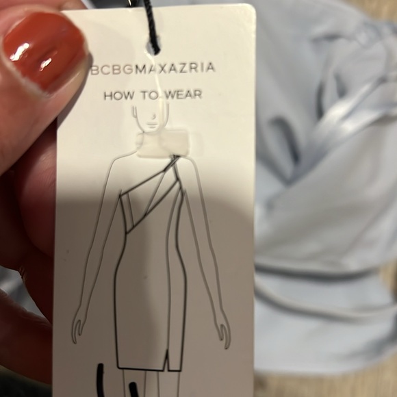 BCBGMAXAZRIA One Shoulder Mini dress - Picture 16 of 16